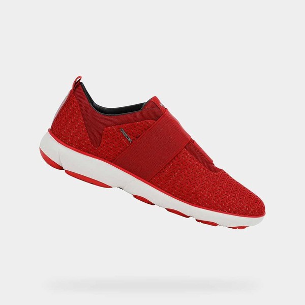 Geox Nebula Red Womens Sneakers SS20.5XQ348